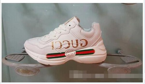 

2019 Ритон Г Кроссовки Мокасины Мода Дизайнеры Мужчины Женщины Низкая Вырезать Бел