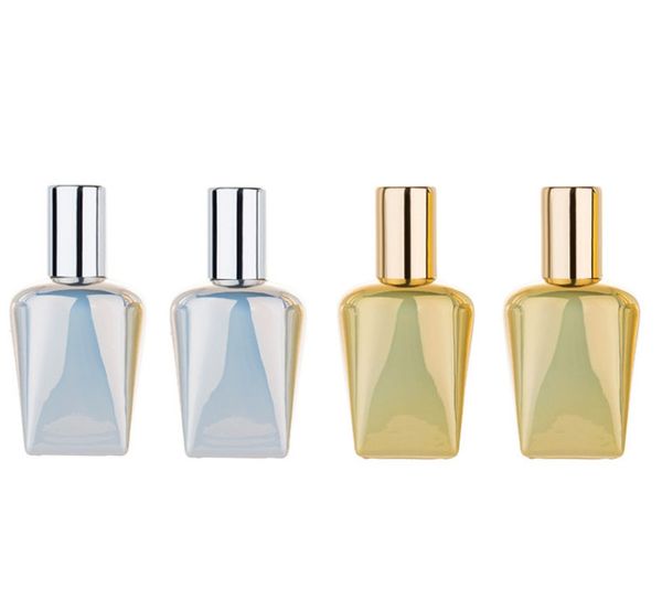 

15ml uv steel ball bottles refillable roll on bottle for essential oil glass perfume bottle