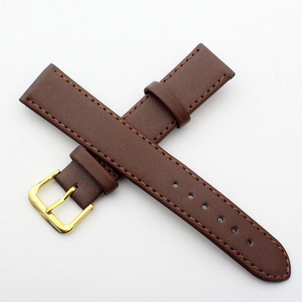

2 set 8-22mm width pu leather watch strap band watchband watch accessories ngd88, Black;brown