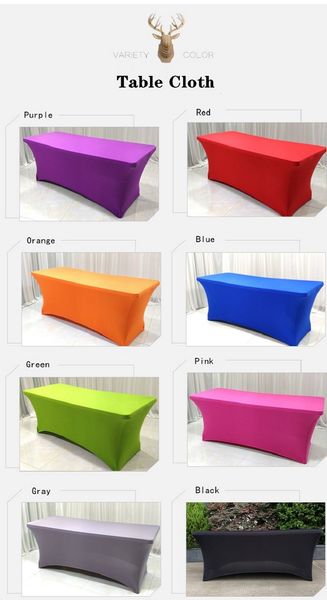 

15 цветов stretch скатерть прямоугольник спандекс antependium в solid colors для дня рождения венчания лонга батончиков elastic скатерть diy