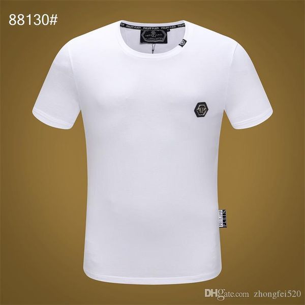 

мужская рубашка 2019 лето Новая футболка Европа и Америка мужская футболка модная хип-хоп принт скул хлопок мужская футболка Н20