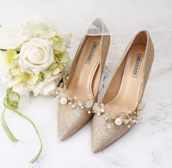 Women S High Heels European And American Style Leather Pointed