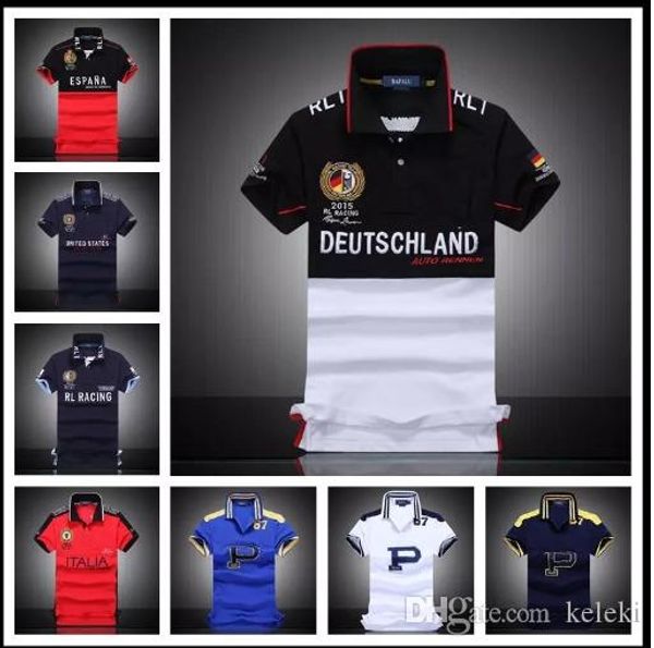 

men's polo t shirts 100%cotton customer fit short sleeve team shirts all size