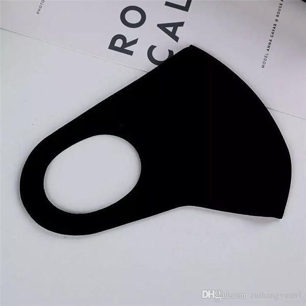 

1pc black anti dust mask pm2.5 mouth cover reusable dust mask filter breathable face muffle men women respirator new