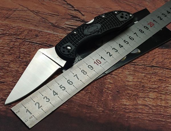

Delica 4-Plain Edge-Black FRN-VG-10 steel nylon + glass fiber handle
