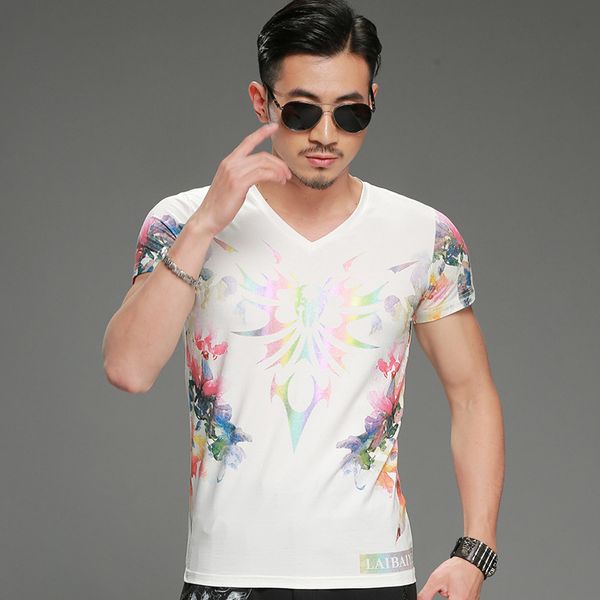 

2020 fashion designer short t-shirt style men's round neck t-shirt 100% cotton short-sleeved men's clothes printed short sleeve, White;black
