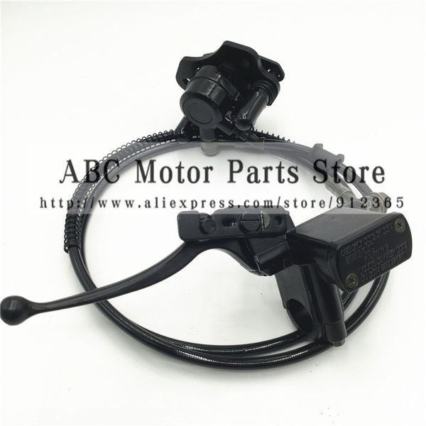 

atv rear brake lever assembly for 50 70 90 110 125 150cc quad master cylinder caliper chinese left hand bar grips