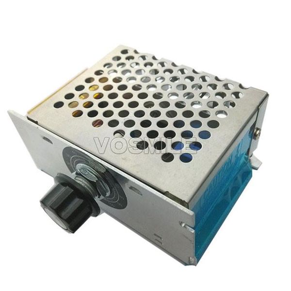 Freeshipping 100 PCS 4000 W Regulador Eletrônico SCR 220 V AC Stepless Termostato Governador Regulador de Tensão de Escurecimento # 210053