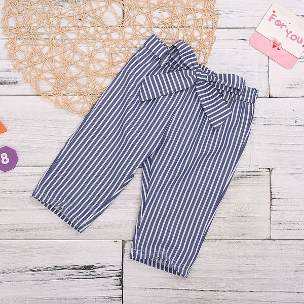 

children's clothing summer striped pants three-piece set l4.15 t200526, White