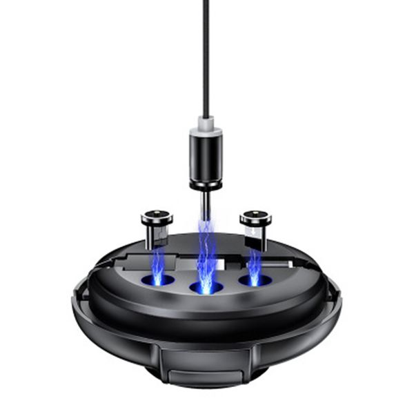 

applicable to various models of mobile phones, games, travel, multi-functional usb magnetic fast charging cable, retractable three-in-one da