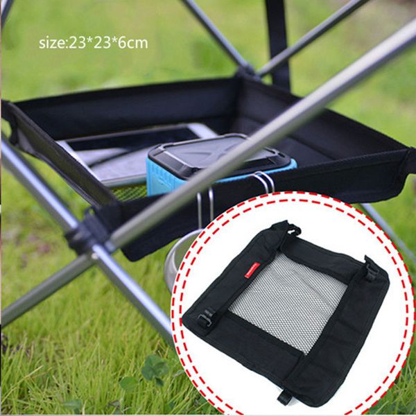 

outdoor folding table storage hanging basket wild rack camping bag finishing net picnic camping storage mesh bag