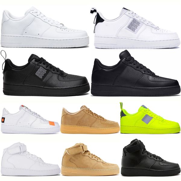 

новые прибытия dunk повседневная обувь для мужчин, женщин, тройных s белый черный мужские спортивные кроссовки обувь high low cut пшеницы от, Black