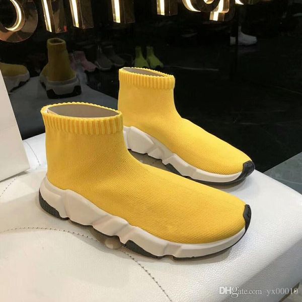 

luxury sock shoes casual shoe speed trainer sneakers speed trainer sock race runners black shoes men and women luxur fz18072630