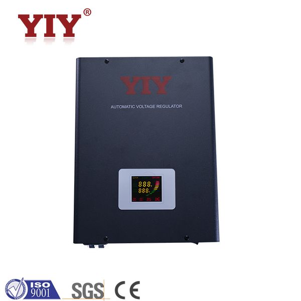 

automatic voltage transformer regulator stabilizer single phase 15kva ac125-270 to 220/8% relay type wall mounting colorful display home aut
