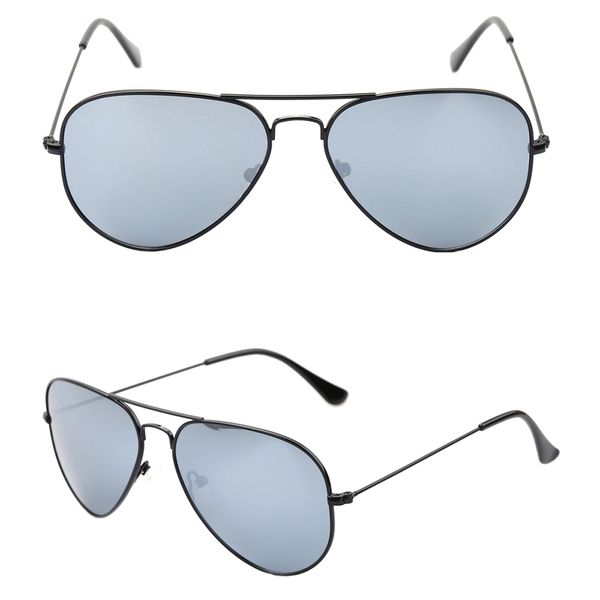 

1828 custom double bridge pilot polarized mens metal sunglasses