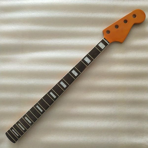 

Желтый 20 лада Maple Джаз бас гитара Neck часть палисандр Накладка 4 строки