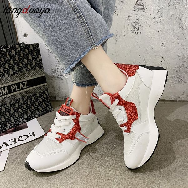 

2020 bling sneakers women comfortable soft running shoes for women outdoor gym sports shoes platform sneakers
