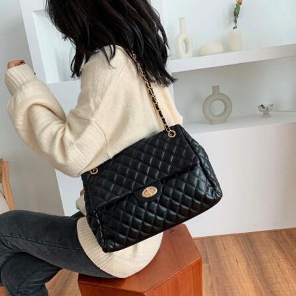 

гроссе женский шуттером кроссбоди-tasche weibliche 2019 осень и зима новый плед кетте tasche koreanische помеченны дизайнер люксус