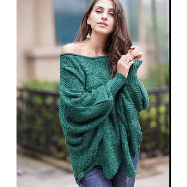 

дизайнер свитера для женщин сплошной цвет пуловер женщин пригородных свитер летучая мышь рукав одежда кофты 2019 осень новое прибытие, White;black