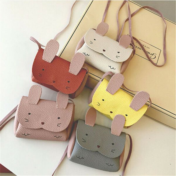 

Baby Kids Girls PU Leather School bag Shoulder Bag Messenger Handbag Crossbody Satchel Bags