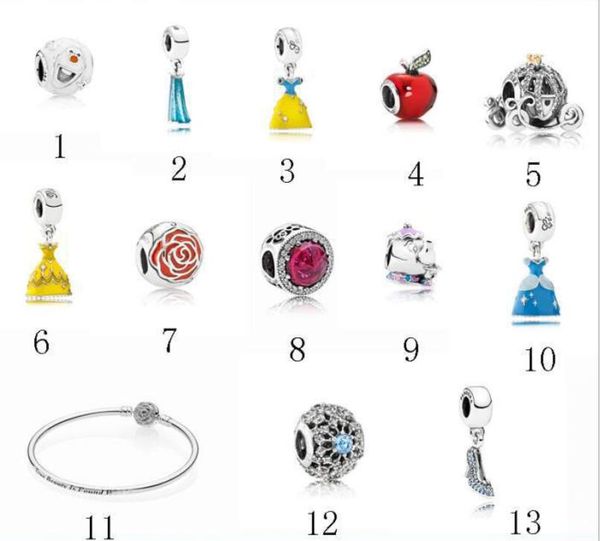 

new fashion brand silver beads s925 silver beads suitable for fashion girls and couples gifts pdg07, Black