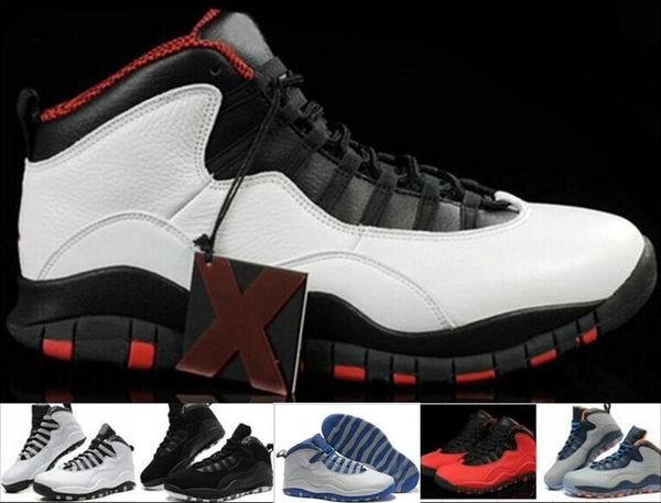

wholesale 10s men basketball shoes sneakers bulls over broadway 10 trainers athletics shoes sports shoes 35 47