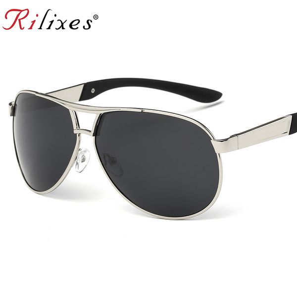 

rilixes fashion men polarized sunglasses multicolor polaroid sunglasses driving uv400 sun glasses goggle eyeglasses women oculos, White;black