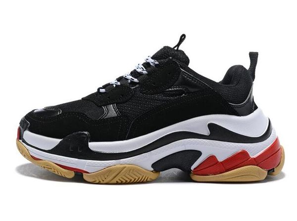 

shoes triple-s fashion paris black white red old dad sneakers gym red blue casual shoes for men women platform schuhe arthur