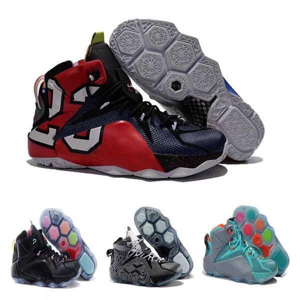 

2019 новое прибытие xii 12 12s баскетбольная обувь для высшего качества черный белый серый синий красный мужские на открытом воздухе спортив