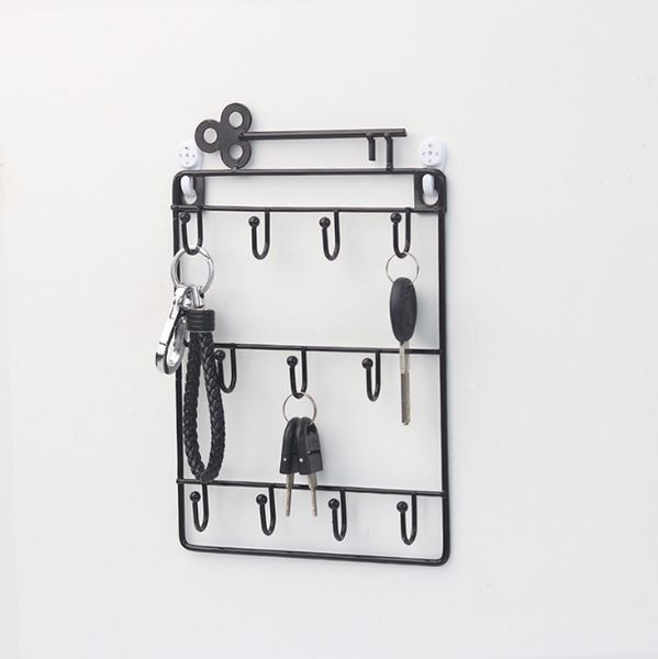 2019 Wall Mount Key Holders With 11 Hooks Decorative Metal