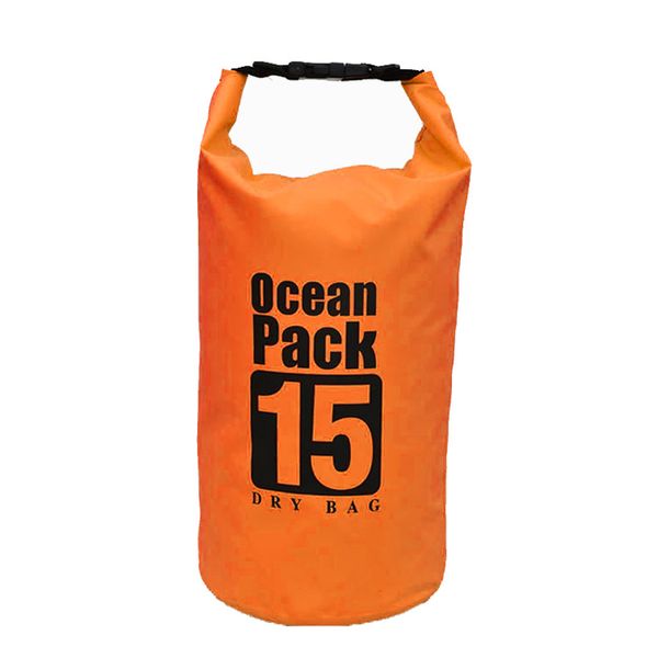 

pvc waterproof dry bag sack ocean pack floating boating kayaking camping 15l @pys