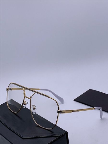All'ingrosso-Gli ultimi occhiali da sole firmati 9081 telaio pilota montatura cuciture colore protezione gamba colore chiaro occhiali decorativi di alta qualità