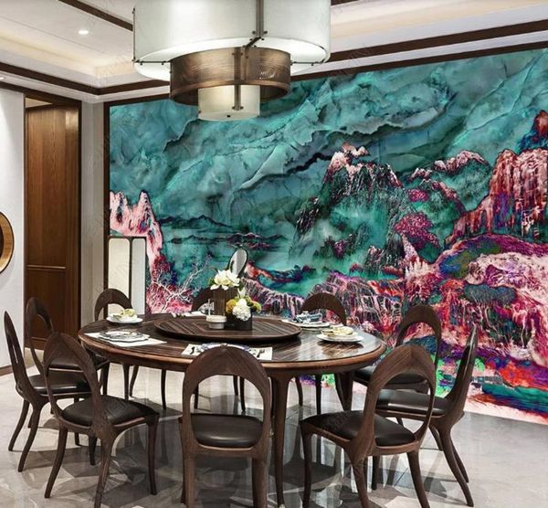 

new chinese 2020 style landscape scenery murals custom p wallpapers for walls 3d murals wall papers home decor living room