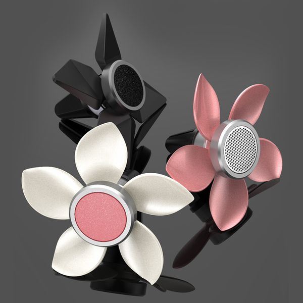

flower modeling solid /creative mobile phone magnetic absorption bracket for air outlet of vehicle air conditioner