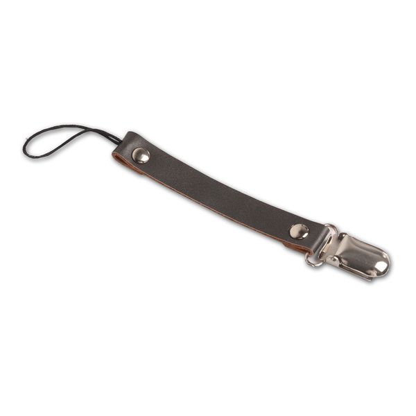 

short clip safe strap pacifier chain holder dummy baby feeding leather anti-lost teether nipple soother toddler