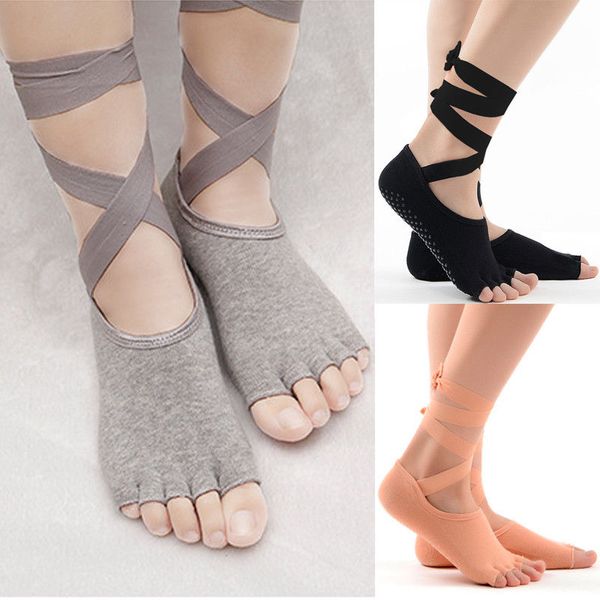 

cool design2018 new arrival women's bella grip socks solid color cotton non-slip for ballet pilates barre socks sale