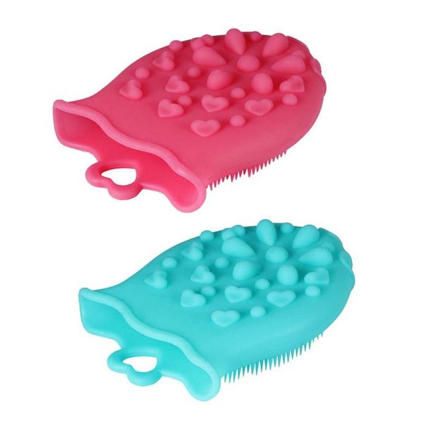 

soft silicone baby bath brush hair comb massage brushes scalp massager