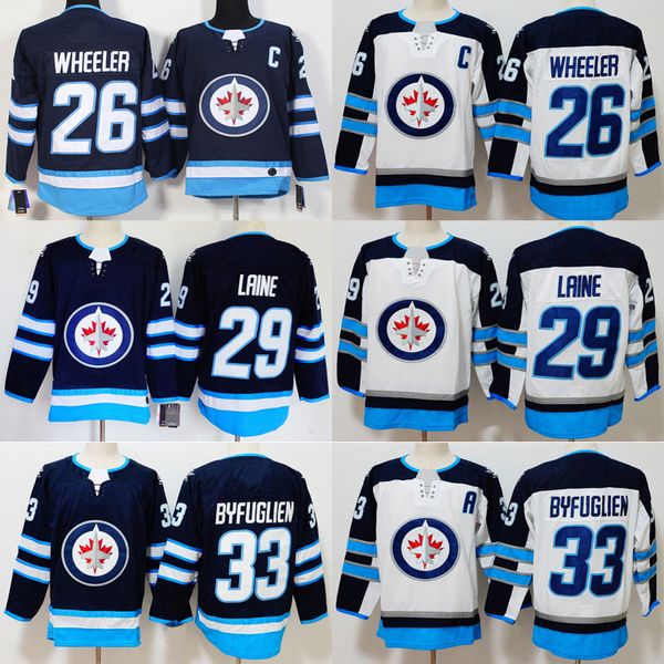 winnipeg jets black jersey