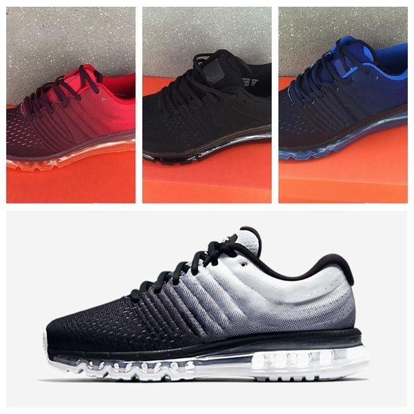 

ne17aa mens cushion 2017 design outdoor athletic sporting sneakers for women black white grey pink oreo red blue green fashion casual shoes