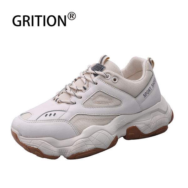 

grition men sport shoes breathable mesh comfortable men's casual sneaker platform thick bottom lightweight running shoe 2020 new