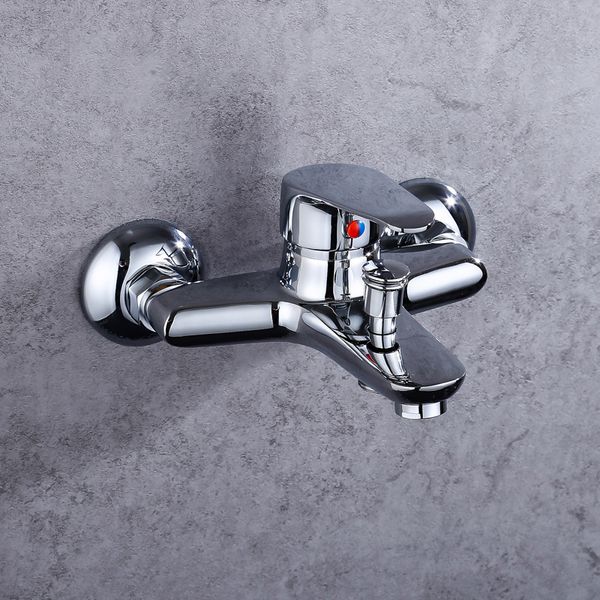 

bathtub faucet brass bathroom shower faucet wall mounted mixer tap bath tub valve shower cold water mixer tap valve