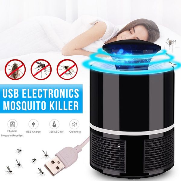 

professional usb electric mosquito killer lamp led bug insect trap mouse fly light lamp killing pest zapper repeller 110v/220v
