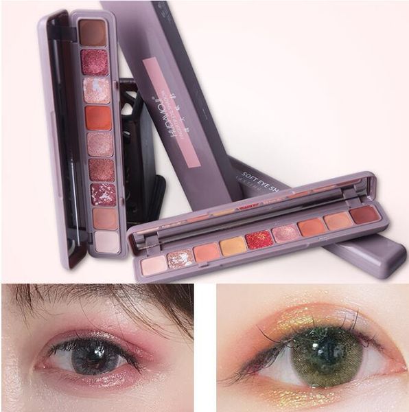 

9color keyboard fingertip eye shadow at will collision colour persistent no drop makeup eye shadow waterproof fashion eyeshadow
