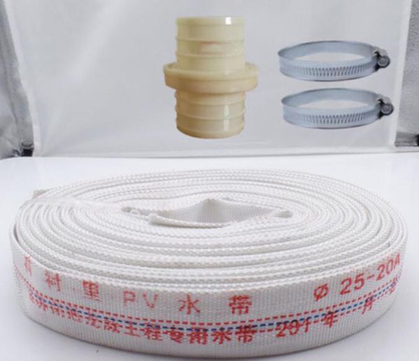 

25mm 1.0" garden water hose irrigation water band fire hose 18m/roll