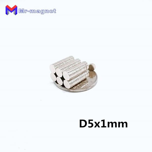 IMANES 100 ADET 5mm x 1mm Küçük Mıknatıs Güçlü Neodim Nadir Toprak NdFeB Kalıcı Mıknatıslar Mini Kulaklık Hoparlör İnce Disk