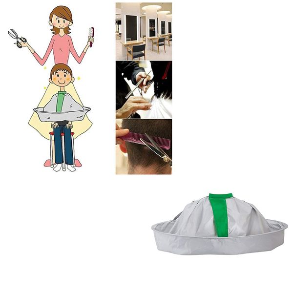 

style hair cutting cloak umbrella cape salon barber hairdressing family gowns