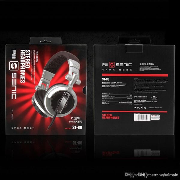 

new somic st-80 3.5mm компьютер профессиональных диджи сабвуфер монитор гарнитура hifi наушники стерео наушники с шумоподавлением