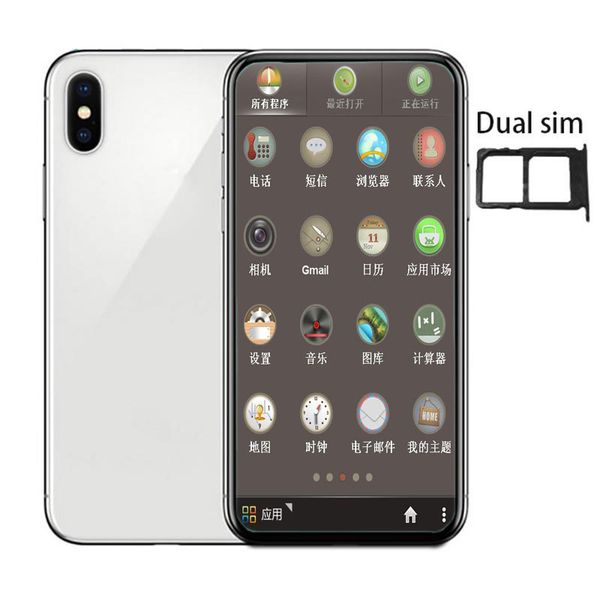 

X max goophone 1g 16g 6 5inch full creen quad core mtk6580 1280x720 how fake 4g 128g fake 4g unlocked phone