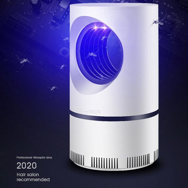 

new 5v 5w mosquito killer lamp usb powered electric no noise insect killer flies trap lamp anti mosquito for home garden