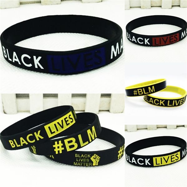 

black lives matter100 1 pcs ligiht blue solid silicone bracelets for promotion s040201 #57908